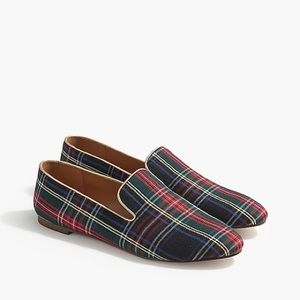 J. Crew Plaid Smoking Loafers NEW! ❤️